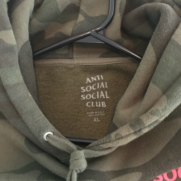 Anti Social Social Club Hoodie - Picture 2 of 3